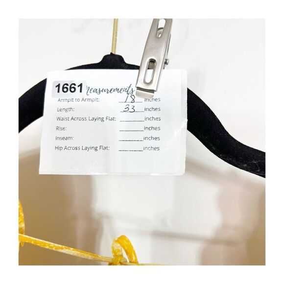 19Cooper Dress puff Sleeve Floral Yellow Womens Medium Coquette new - Picture 2 of 9